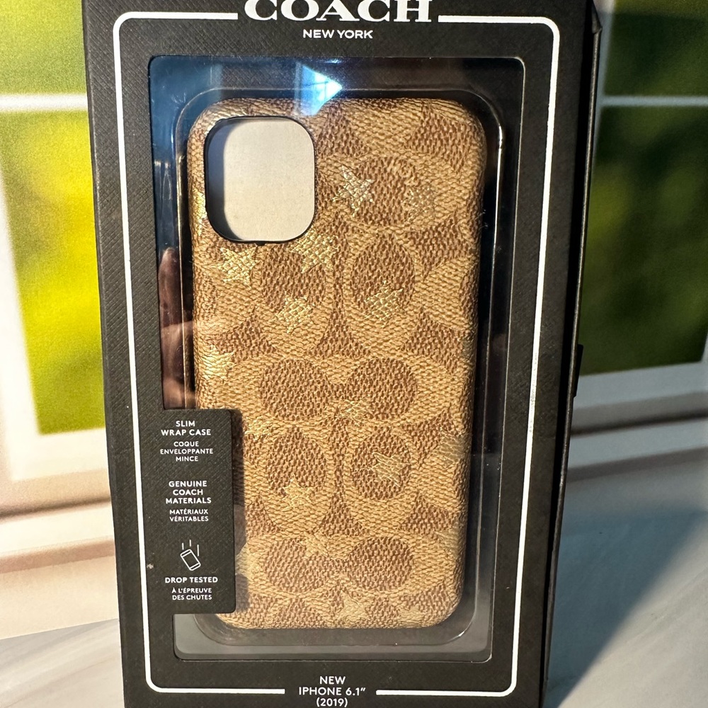 Coach IPhone 6.1” phone case